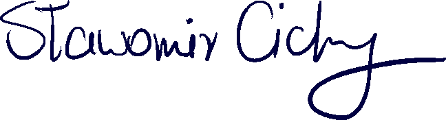 Podpis Sławomir Cichy