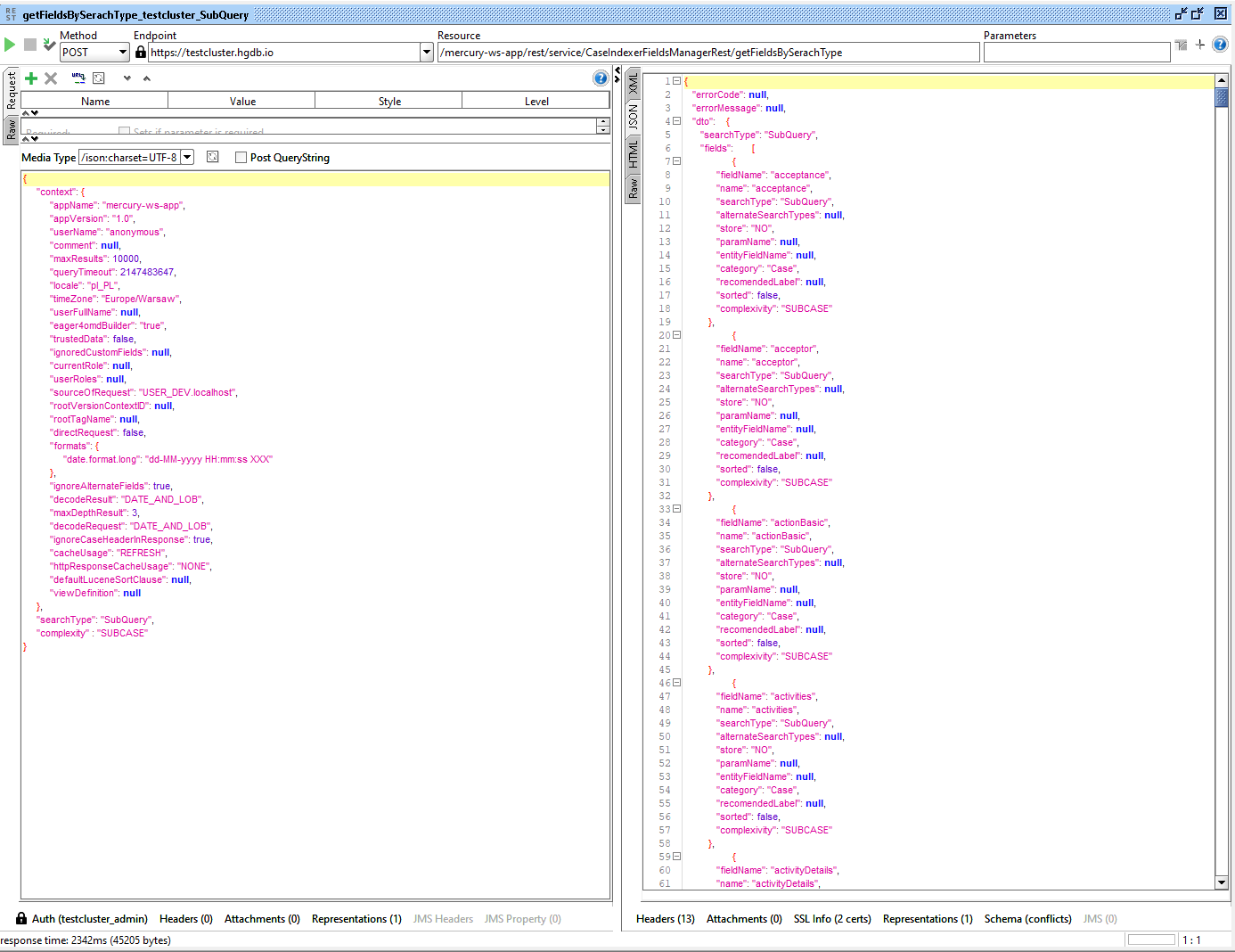 soapui_getFieldsBySerachType